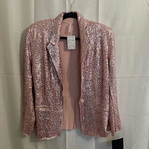 Pink Sequin Women's Jacket